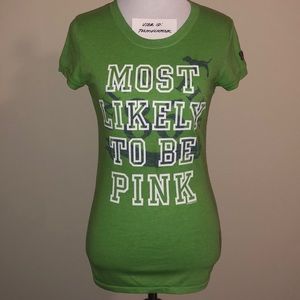 NWOT Victoria’s Secret PINK Vintage Style Tee S
